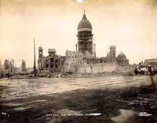 City Hall after the 1906 earthquake and fire
