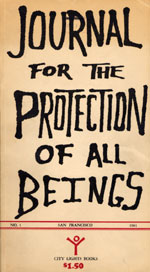 Cover of Journal for the Protection of All Beings