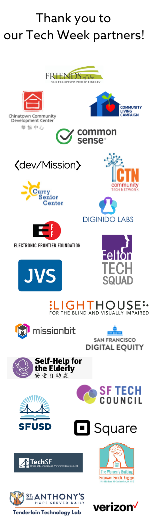 Thank you to our tech week partners