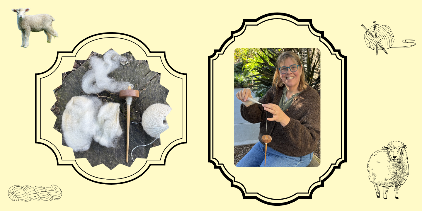 Workshop: Yarn Spinning with Lisa Scandrette