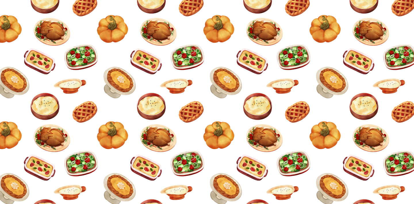 Miniature Thanksgiving Foods