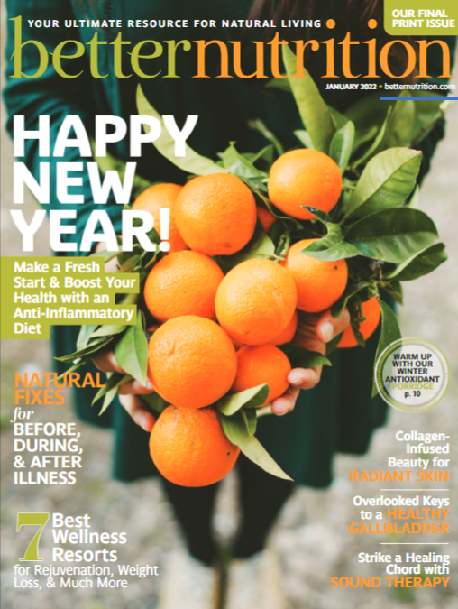Better Nutrition Magazine Cover