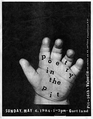 Poetry in the Pit Flyer