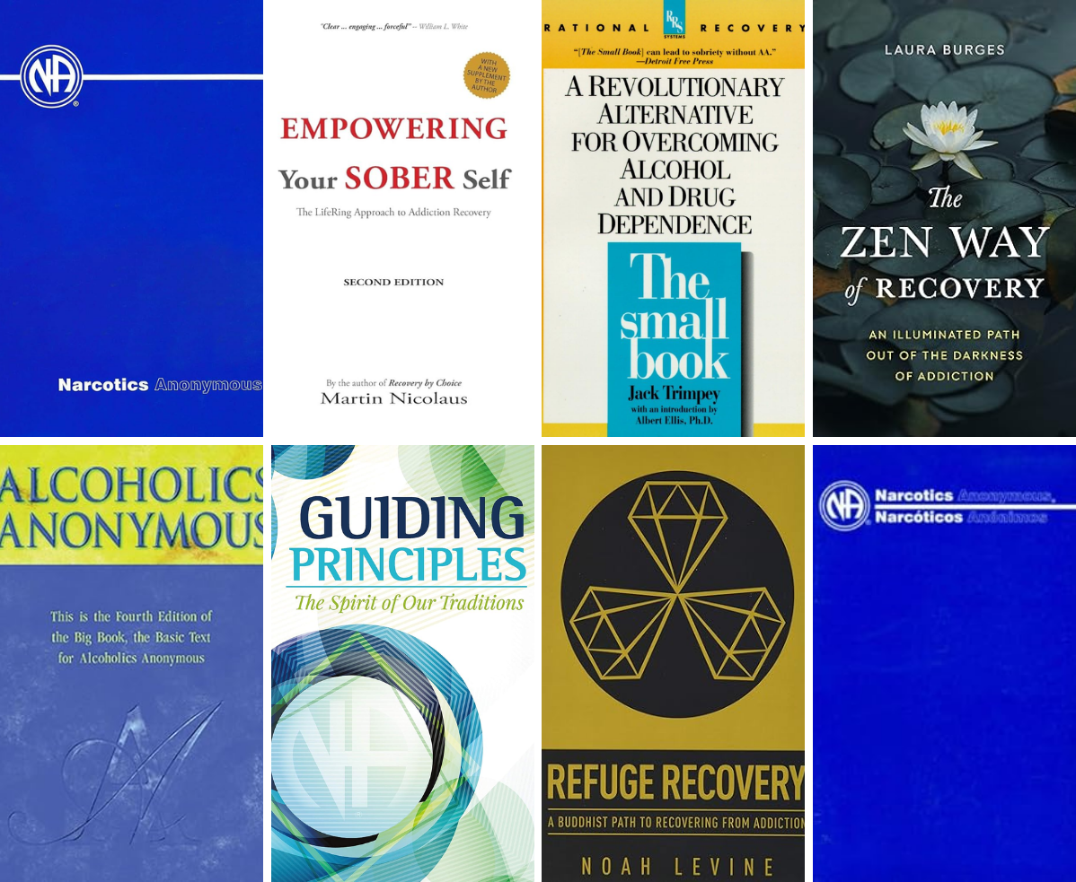 Read to Recovery Book Covers