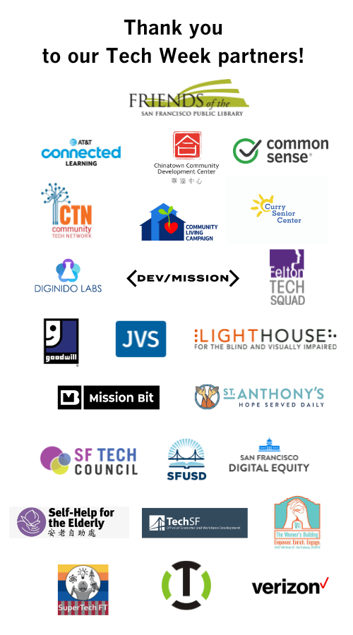 collection of logos, including LightHouse for the Blind and Visually Impaired