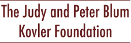 The Judy and Peter Blum Kovler Foundation logo