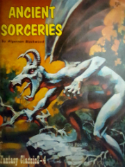 Cover of Ancient Sorceries anthology