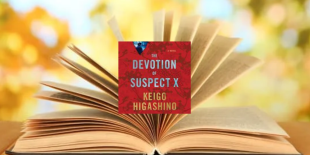 Booked banner for Keigo Higashino&#039;s Devotion of Suspect X.png