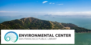 Angel Island background and Environmental Center Logo
