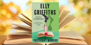 Booked banner for Elly Griffith&#039;s The Postscript Murders.png
