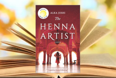 Booked banner for Alka Joshi&#039;s The Henna Artist.png