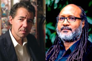 Dr. Lewis Gordon and Justin Desmangles