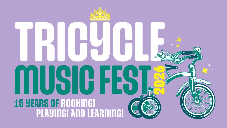 Tricycle Music Fest 2026 web banner.