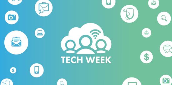 Icons and Tech Week logo