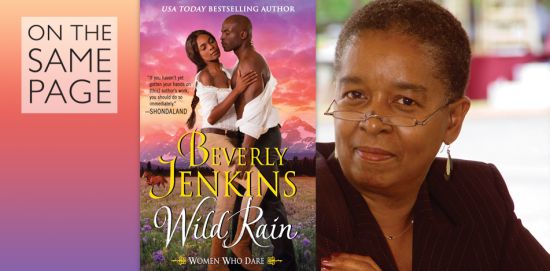 On the same page: Wild Rain by Beverly Jenkins