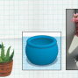 Workshop: Design a Mini-Planter in Tinkercad to be 3D Printed