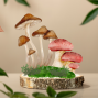 Activity: Wooden Mushrooms Painting