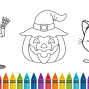 Activity: Halloween Toddler Coloring