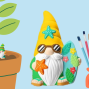 Activity: Mini Ceramic Garden Gnome Painting