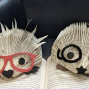 Activity: Recycled Book Hedgehogs
