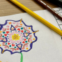 Workshop: Patterned Flower Drawing