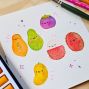 Workshop: Painting Tropical Fruit Friends with Watercolor