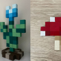 Workshop: 3-D Minecraft Flowers