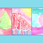 Workshop: Wax Resist Holiday Cards and Stamped Gift Wrap