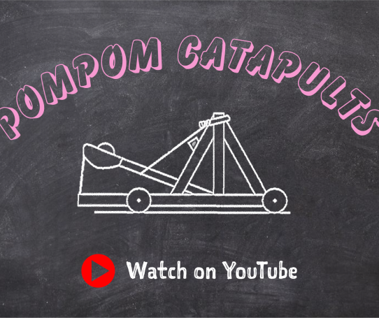 Watch the Pompom Catapult Challenge on YouTube