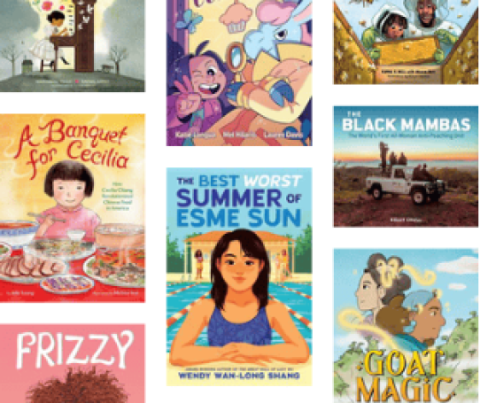 2026 SFUSD Recommended Summer Reading, Grades 3-5 book covers