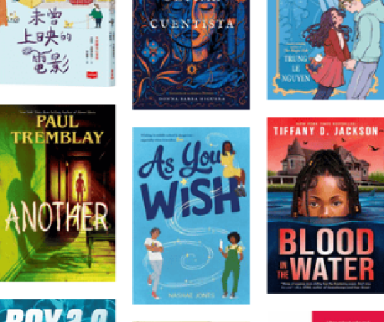 2026 SFUSD Recommended Summer Reading, Grades 6-8 book covers